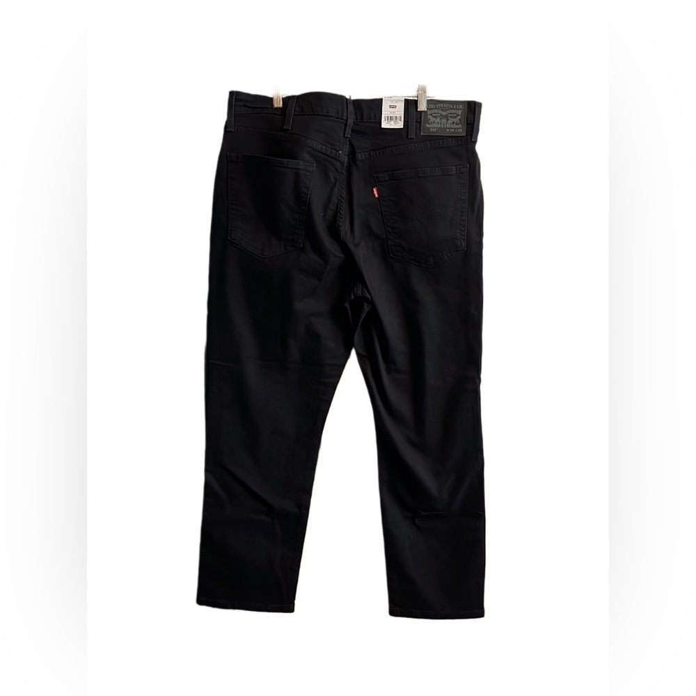 Men's Levi’s 541 Athletic Taper Black Jeans NWT Size 38 X 29 - Picture 2 of 3